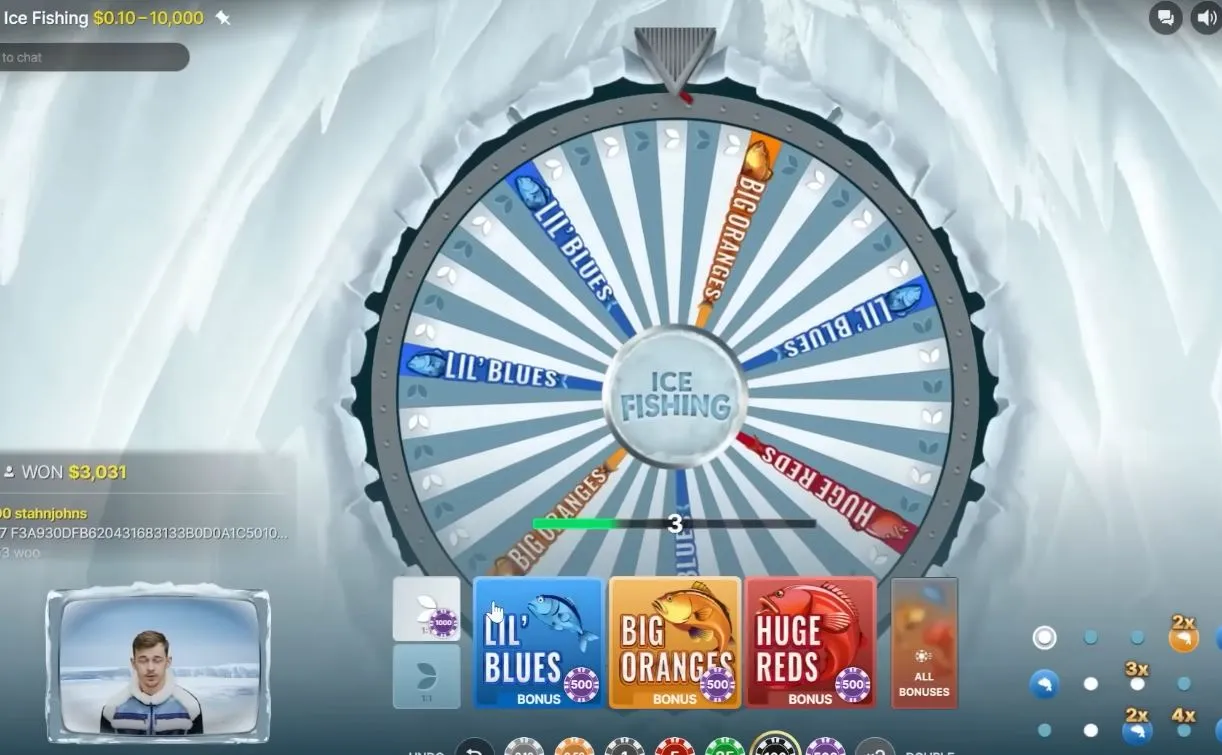 Regole di Ice Fishing